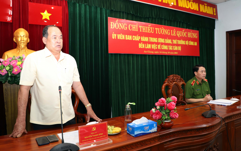 Công an tỉnh An Giang làm tốt công tác đảm bảo ANTT, an toàn phòng, chống dịch và an sinh xã hội -1