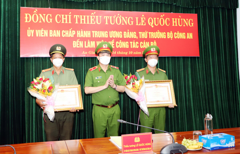 Công an tỉnh An Giang làm tốt công tác đảm bảo ANTT, an toàn phòng, chống dịch và an sinh xã hội -1