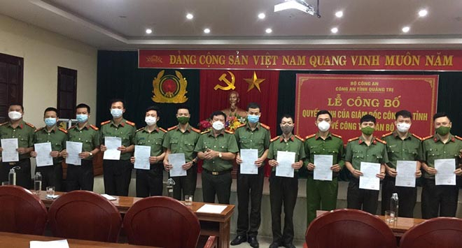 Công an các địa phương điều động cán bộ cơ quan Bộ tăng cường Công an xã -0