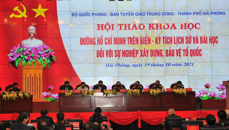 Hội thảo khoa học kỷ niệm 60 năm mở đường Hồ Chí Minh trên biển -0