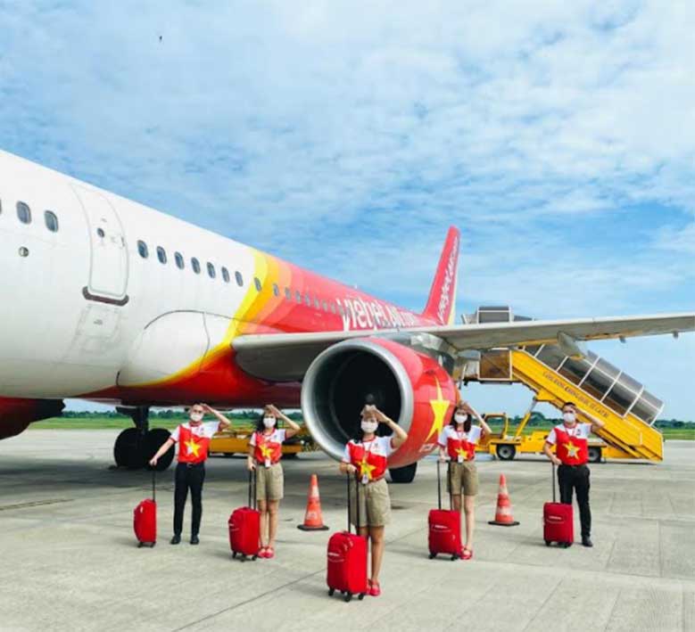 Từ 21/10, Viet Jet khôi phục toàn mạng bay,  tặng phí xét nghiệm COVID-19 -0