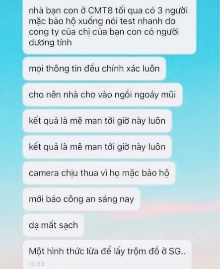 Xác minh để xử lý người đăng tin giả mạo nhân viên y tế chuốc thuốc mê cả nhà  -0