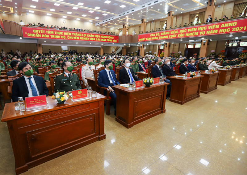 Học viện ANND kỷ niệm 75 năm Ngày truyền thống và đón nhận Huân chương Chiến công hạng Nhất -1
