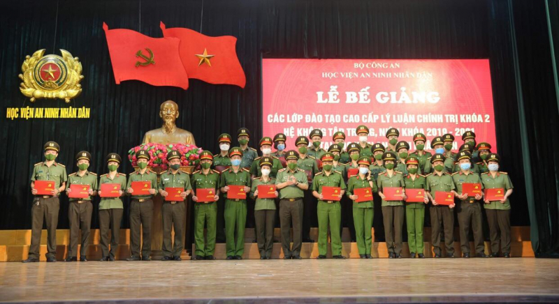 Học viện ANND trao bằng Cao cấp lý luận chính trị cho 155 học viên -0