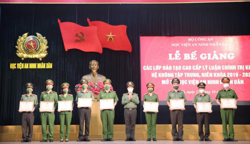 Học viện ANND trao bằng Cao cấp lý luận chính trị cho 155 học viên  -0