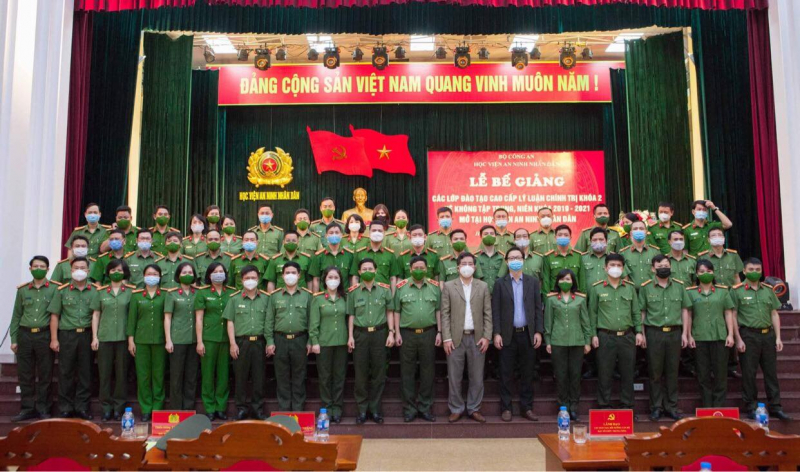 Học viện ANND trao bằng Cao cấp lý luận chính trị cho 155 học viên  -0