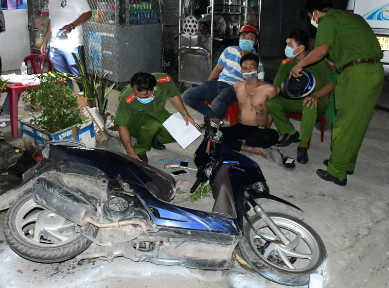 Công an bắt tàng trữ ma túy lớn nhất tỉnh Trà Vinh -0
