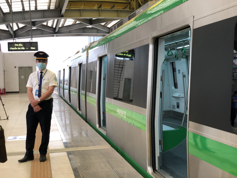 Giá vé tàu đường sắt Cát Linh-Hà Đông, 30.000đ/ngày, không hạn chế lượt đi -0