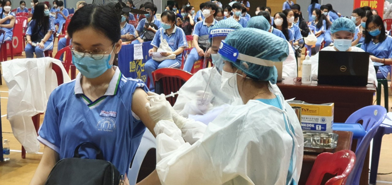 Đà Nẵng tiêm 46.000 liều vaccine cho học sinh -2