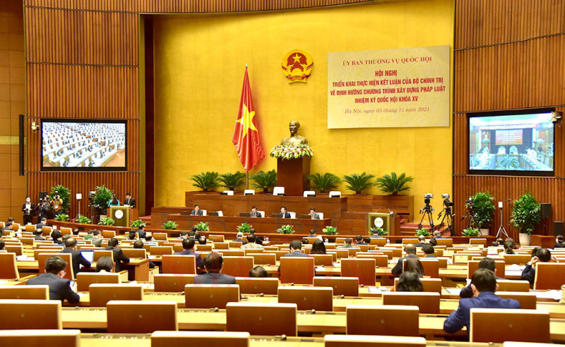 8 nhóm định hướng xây dựng, hoàn thiện hệ thống pháp luật nhiệm kỳ Quốc hội Khóa XV -0