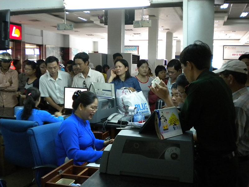 Ga Sài Gòn nhận đăng ký vé tàu tập thể dịp Tết Nguyên đán 2022 -0