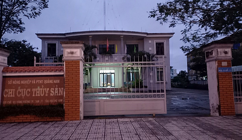 Cách chức Chi cục trưởng Chi cục Thủy sản Quảng Nam -0