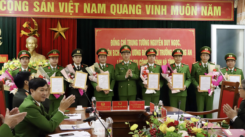 Công an Hà Tĩnh chủ động giữ vững ANTT trên địa bàn -0