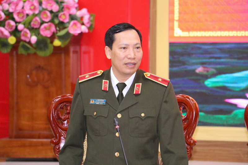 Uỷ ban kiểm tra Đảng ủy Công an Trung ương làm việc với Đảng bộ Công an tỉnh Nghệ An -0