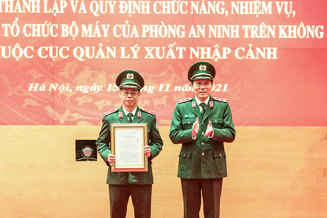 Bộ Công an thành lập Phòng An ninh trên không -0