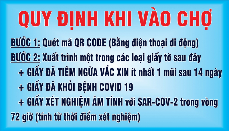 Chợ an toàn “lên ngôi” mùa dịch COVID-19 -0