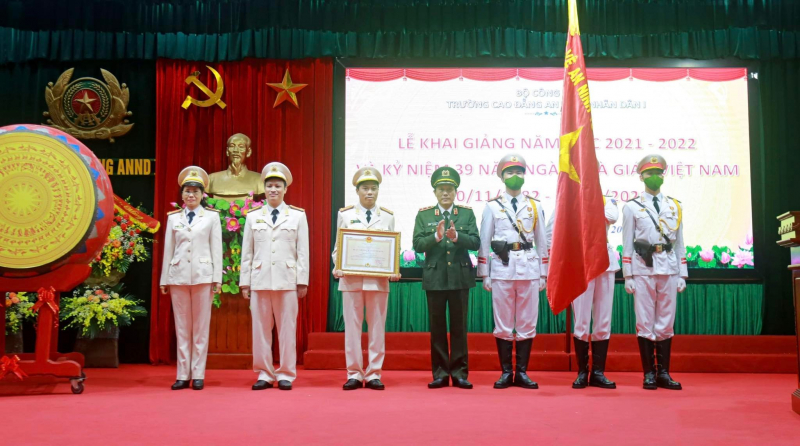 Trường Cao đẳng ANND I khai giảng năm học mới 2021-2022 -0