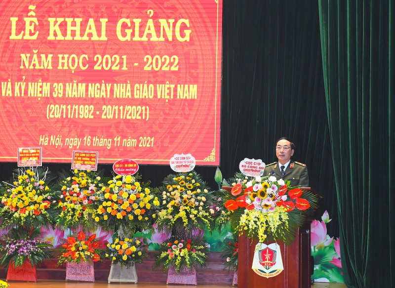 People's Police College 1 opens new school year 2021 – 2022 -0