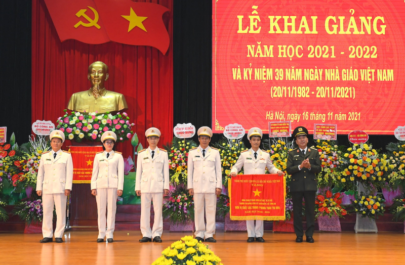 People's Police College 1 opens new school year 2021 – 2022 -0