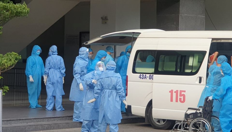 Đà Nẵng: Được đưa vào bệnh viện cấp cứu, phát hiện mắc COVID-19 -0