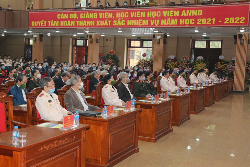 Phấn đấu đưa Học viện ANND trở thành cơ sở đào tạo trọng điểm quốc gia -0