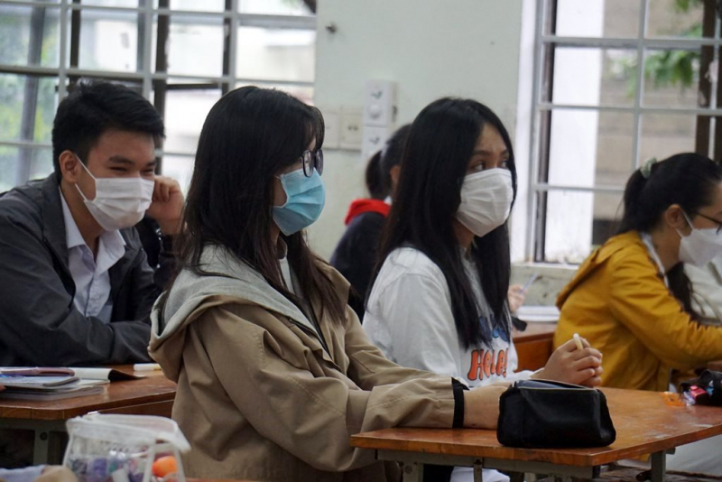 Học sinh tại Đà Nẵng thực hiện 5K trong ngày đầu trở lại trường học -2