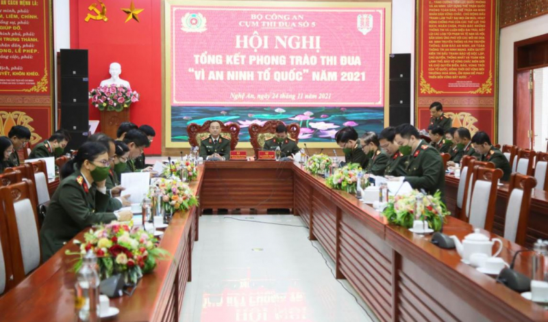 Cụm thi đua số 5 – Bộ Công an tổng kết phong trào thi đua 