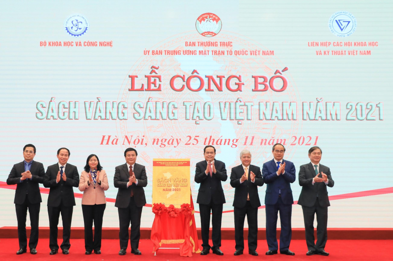 Vinh danh 76 công trình, giải pháp sáng tạo trong Sách vàng Sáng tạo Việt Nam năm 2021 -0