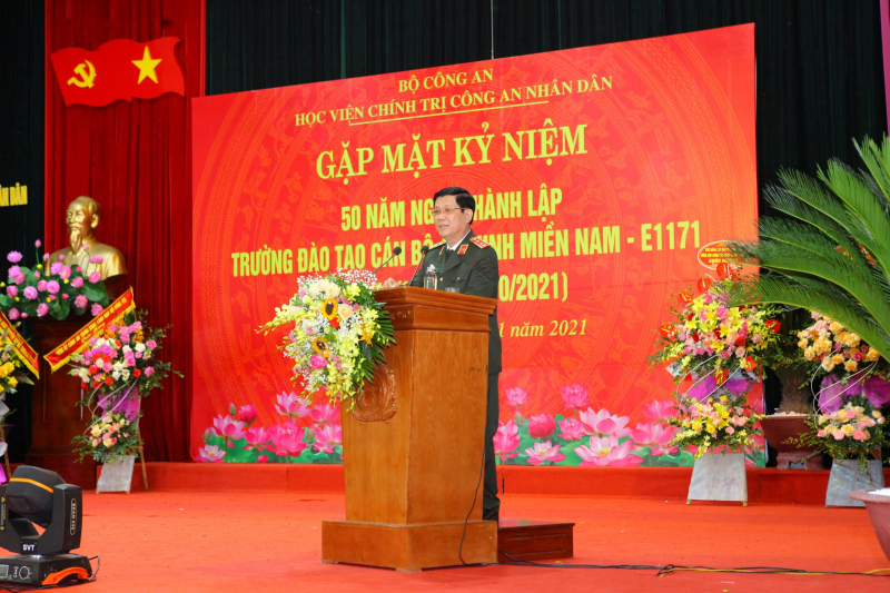 Gặp mặt kỷ niệm 50 năm ngày thành lập Trường Đào tạo Cán bộ an ninh miền Nam -0