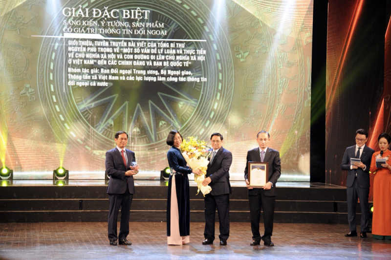 Lễ trao Giải thưởng toàn quốc về thông tin đối ngoại lần thứ VII -0