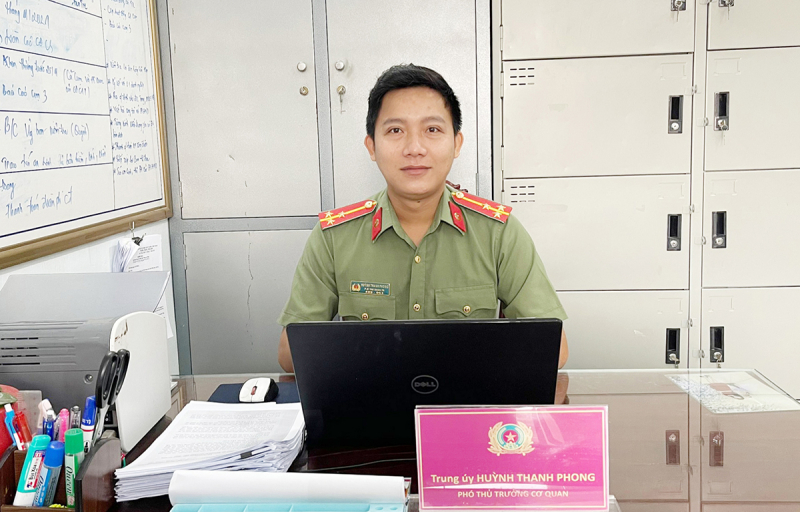 Thượng úy Công an đạt giải thưởng “Cán bộ công chức trẻ giỏi” toàn quốc -0