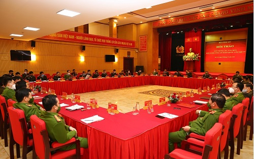 Hội thảo xây dựng các văn bản Hội nghị Công an toàn quốc lần thứ 77 -0