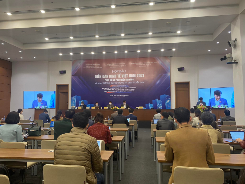 Diễn đàn kinh tế Việt Nam 2021:               Chương trình phục hồi và phát triển kinh tế - xã hội Việt Nam -0