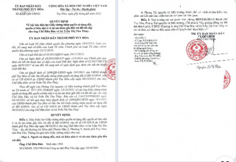 Ngăn chặn việc sử dụng “sổ đỏ” đã bị thu hồi để giao dịch dân sự -0