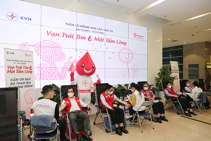 Tuần lễ hồng EVN: “Vạn trái tim – Một tấm lòng” -1