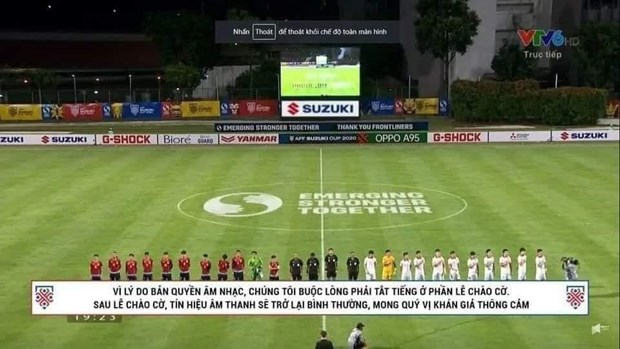 Nhạc Quốc ca sẽ không còn bị tắt tiếng ở trận đấu của tuyển Việt Nam -0