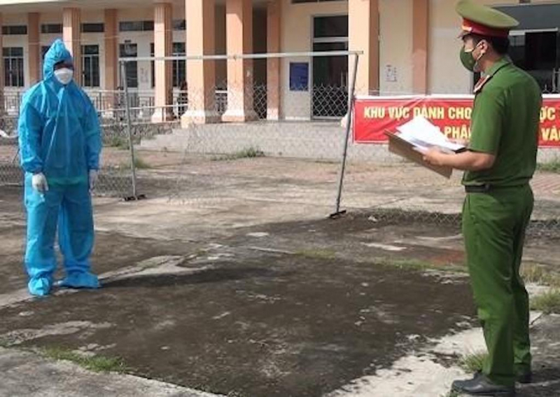 Nam thanh niên đột nhập vào khu vực điều trị F0 để trộm tài sản -0