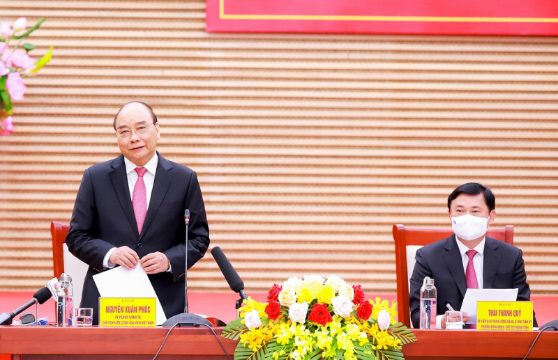 Chủ tịch nước Nguyễn Xuân Phúc làm việc tại Nghệ An -0