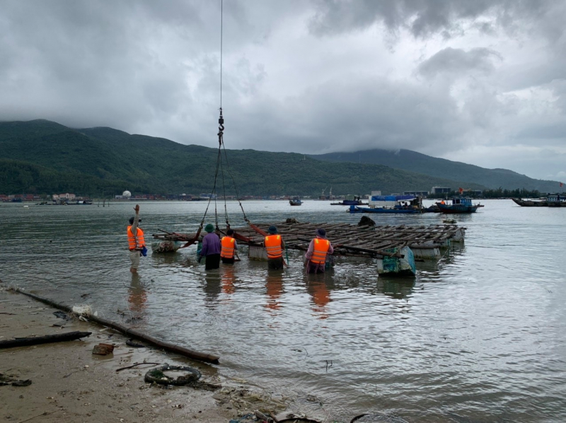 Đà Nẵng tiếp tục chấm dứt nuôi thủy sản tự phát gây ô nhiễm trên các sông  -1