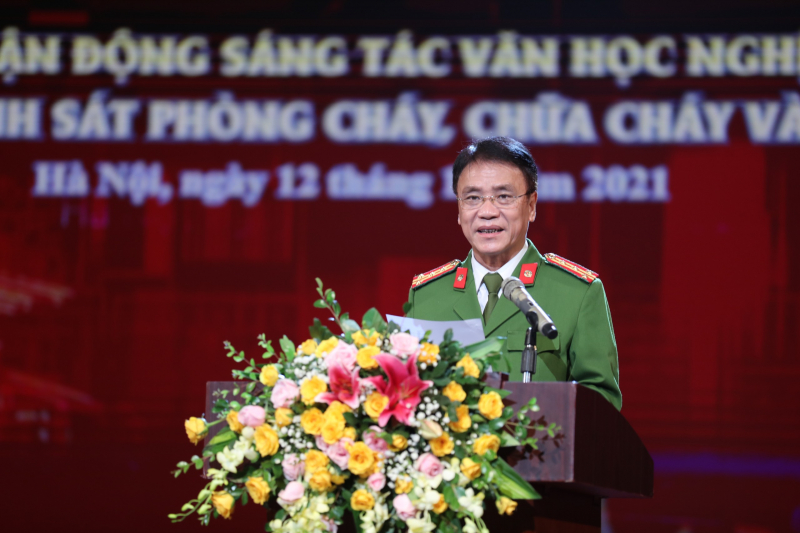 Trao giải Cuộc vận động sáng tác văn học nghệ thuật về Cảnh sát PCCC và CNCH -0