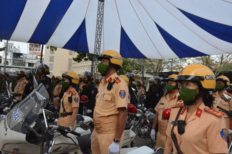 Công an TP Hồ Chí Minh ra quân cao điểm tấn công trấn áp tội phạm, bảo đảm ANTT  -0