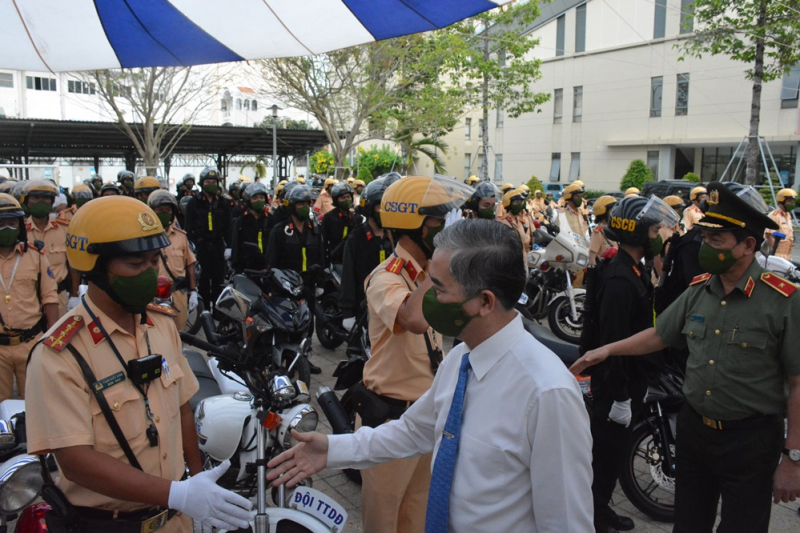 Công an TP Hồ Chí Minh ra quân cao điểm tấn công trấn áp tội phạm, bảo đảm ANTT  -0