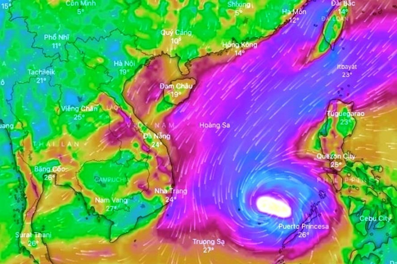 Chủ động ứng phó với cơn bão RAI chuẩn bị tiến vào Biển Đông -0