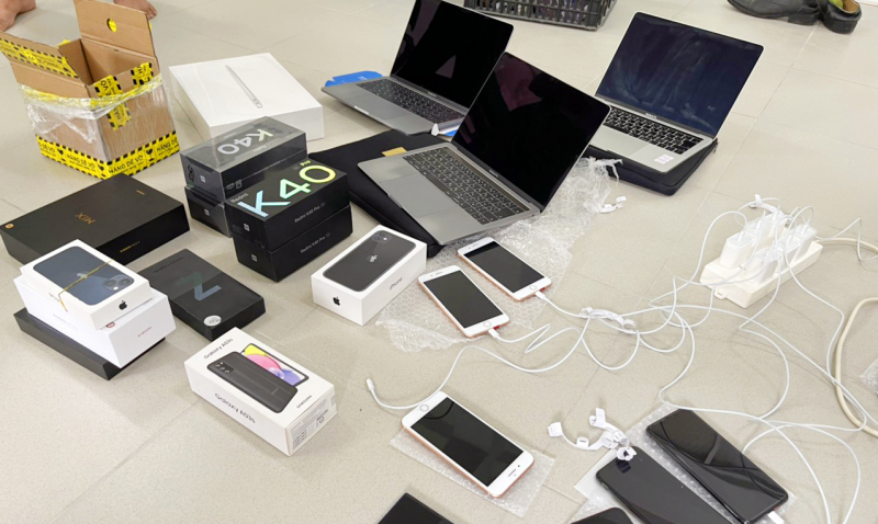 Phát hiện nhiều sản phẩm không rõ nguồn gốc xuất xứ tại trung tâm TP Cần Thơ -1