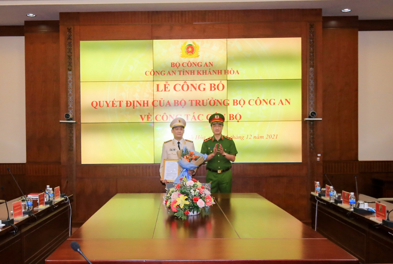 Bộ Công an bổ nhiệm Phó Giám đốc Công an tỉnh Khánh Hòa -0