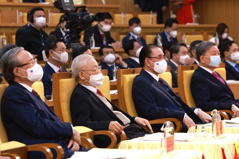 Tổng Bí thư Nguyễn Phú Trọng dự Lễ kỷ niệm 190 năm thành lập tỉnh Hưng Yên và đón nhận Huân chương Lao động hạng Nhất -0