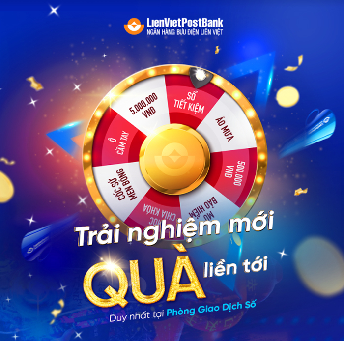 Trải nghiệm dịch vụ tại phòng giao dịch thông minh của LienVietPostBank với nhiều phần quà hấp dẫn -0