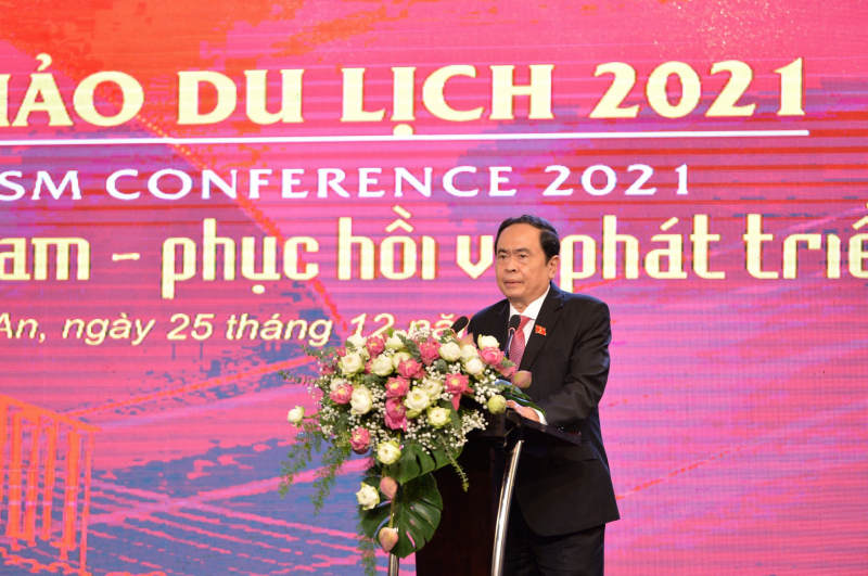 Chủ tịch Quốc hội Vương Đình Huệ dự chỉ đạo Hội thảo du lịch phiên toàn thể -0