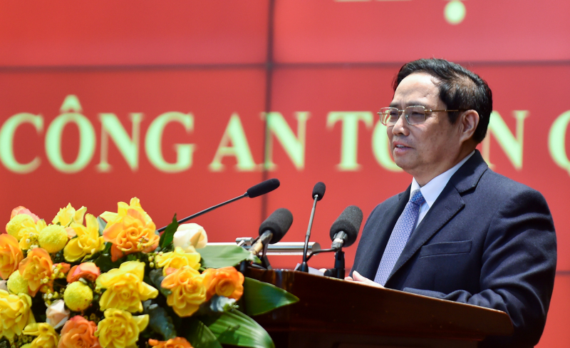 PM Pham Minh Chinh: Public Security Forces must be