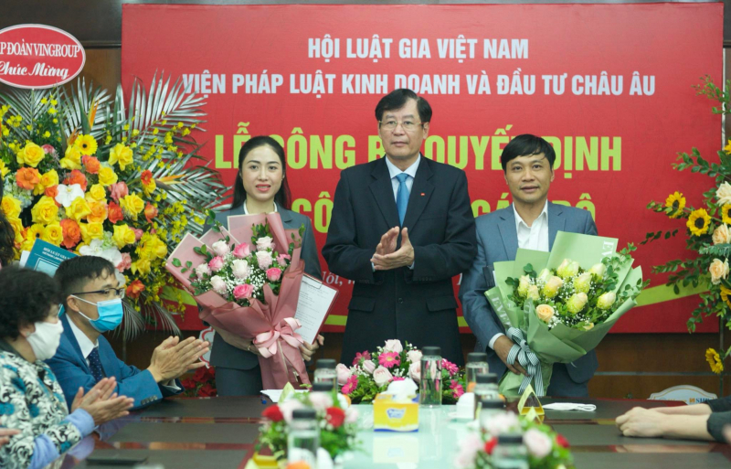 Bổ nhiệm Phó Viện trưởng Viện Pháp luật Kinh doanh và Đầu tư Châu Âu -0